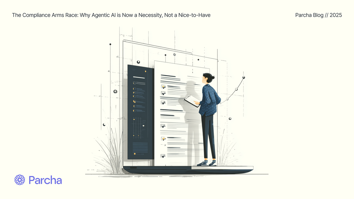 The Compliance Arms Race Part 1: Why Agentic AI Is Now a Necessity, Not a Nice-to-Have